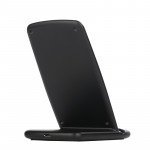 Wholesale Fast Wireless Charging Charger Stand Station Qi Compatible Device (Black)